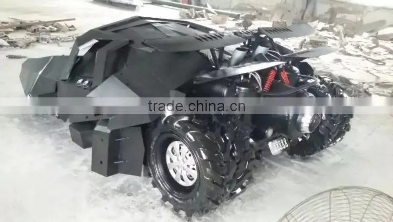 giant iron motif robot car model for holiday