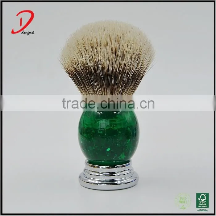 Personalized reisn handle badger hair shaving brush,private label shaving brushes
