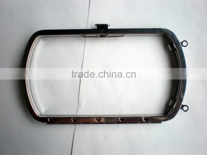 metal wallet frame,purse hardware,wallet clasp