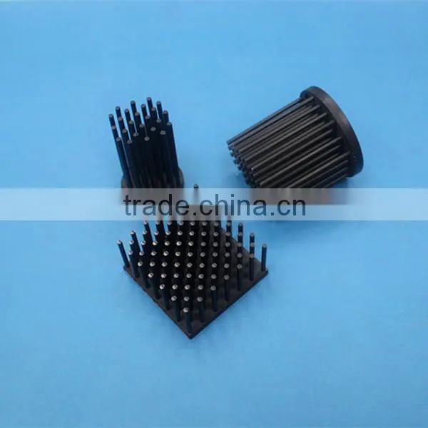 Customized cnc high precision black anodizing aluminum heatsink