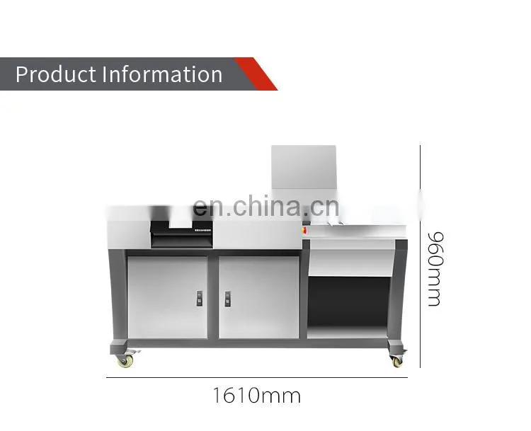 SPB-60HCA3 a4 a3 full automatic hardcover glue book binder making machine paper glue binding machine
