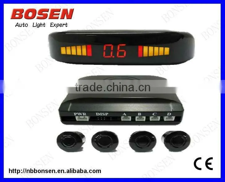 Buzzer ato rear parking sensor with VFD display