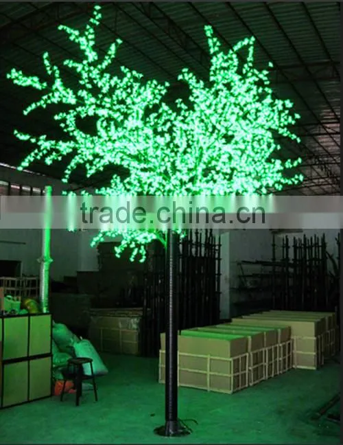 artificial outdoor led tree/led tree light