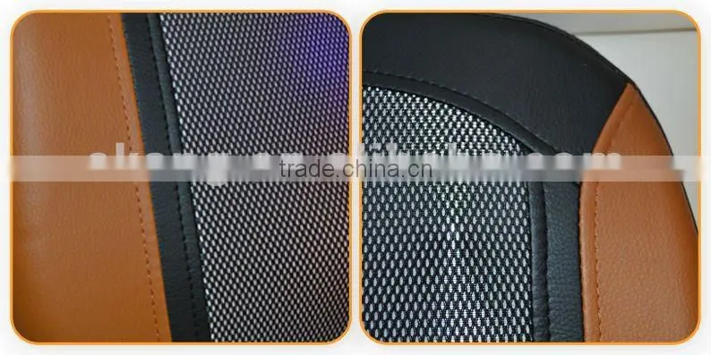 Fashion leather therapeutic seat cushions