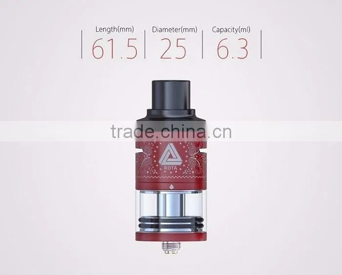 Alibaba Express Huge Capacity 25mm Double Decks IJOY Limitless RDTA Plus Tank Black