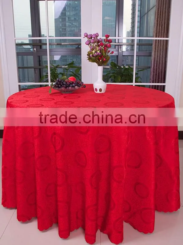 High quality luxurious jacquard table cloth