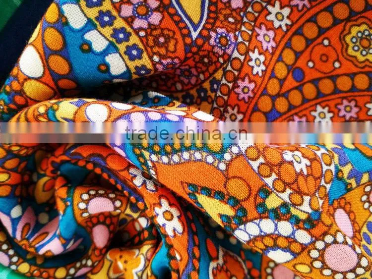 paisley shirt made of woven rayon fabric