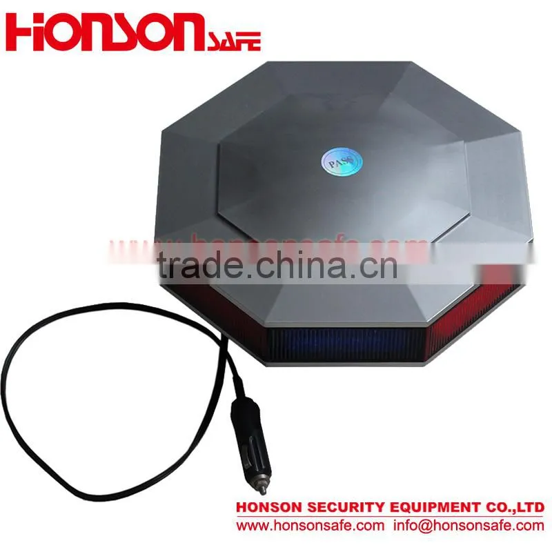 1W LED Emergency Strobe Beacon , Magnetic mounting with cigarette plug HTL-1418