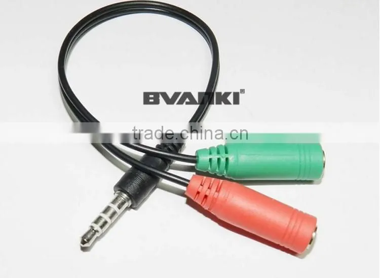 new products 2016 3.5mm jack 1male to 2 female car aux audio usb cable audio cable bulk buy from china free samples
