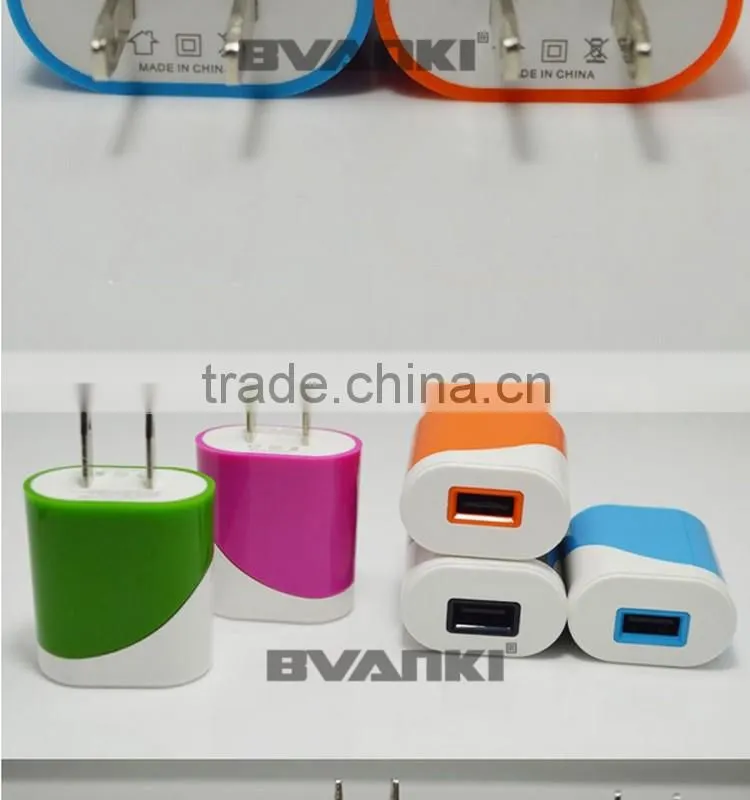 2016 hot new arrivals factory sale New Arrival USB Power Adapter 1A Quick Charger USB Travel Charger fast shipping