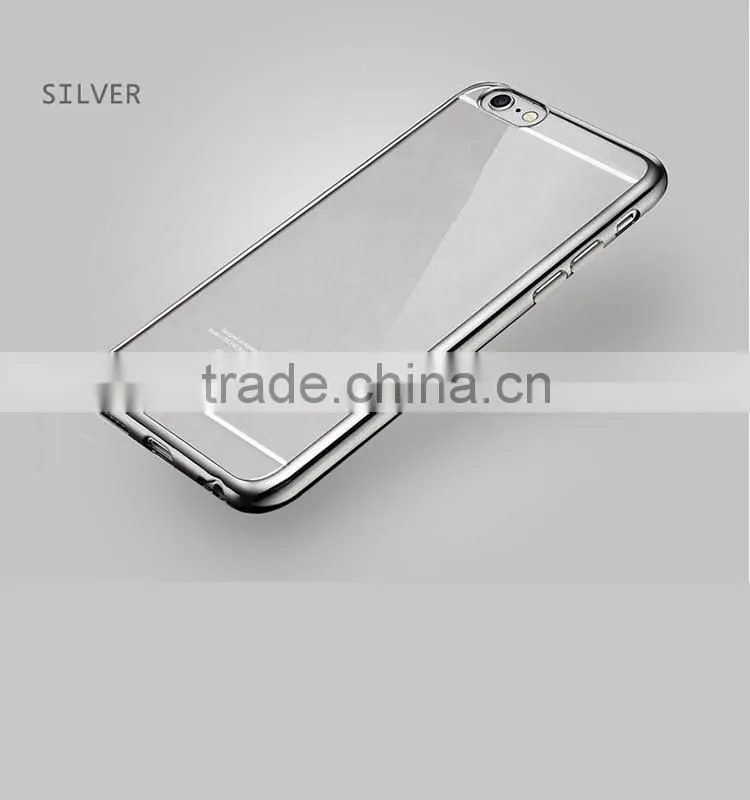 for iphone 2016 tpu electroplate with high quality and small MOQ