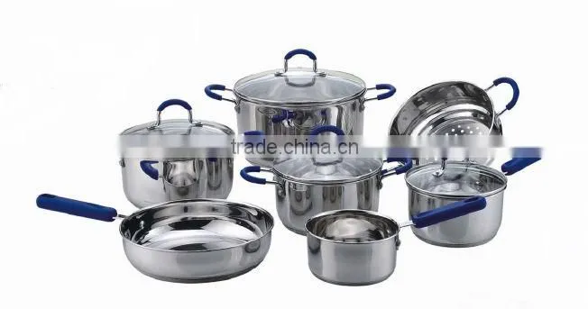11 pcs cookware sets durable and anti-corrosion