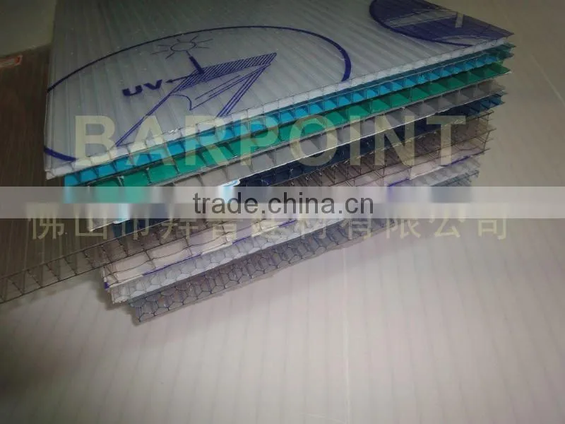 three-wall polycarbonate sheet