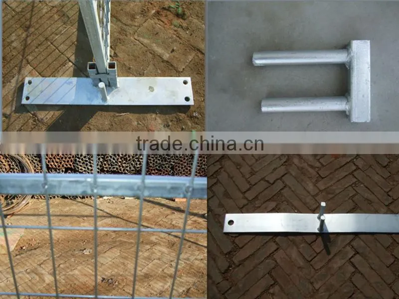 galvanized hot sales 6ftx10ft canada temporary pool fence panel