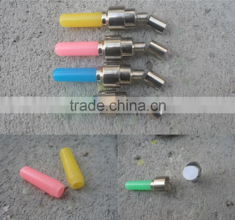 Novel Mountain Bike Air Valve Core Lamps Bicycle Light Stick For Shrade Valve And Dunlop Valve