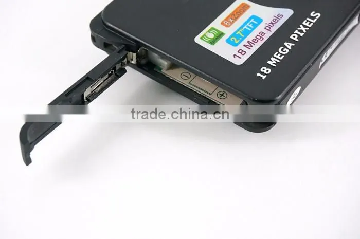 winait 18mp disposable camera with 2.7' TFT display and 4x digital zoom, rechargeable battery camera