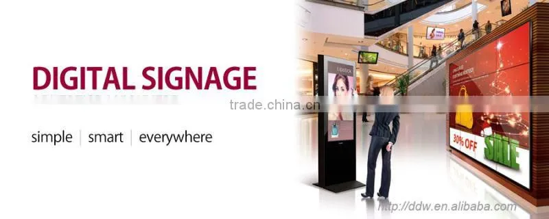 DDW-AD4601WM digital signage software,led digital signage kisoks