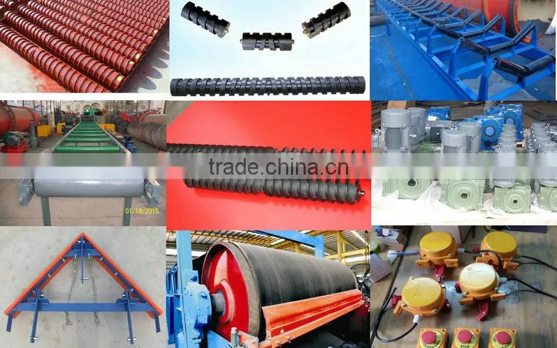 Rubber PVC acclivitous belt conveyor price