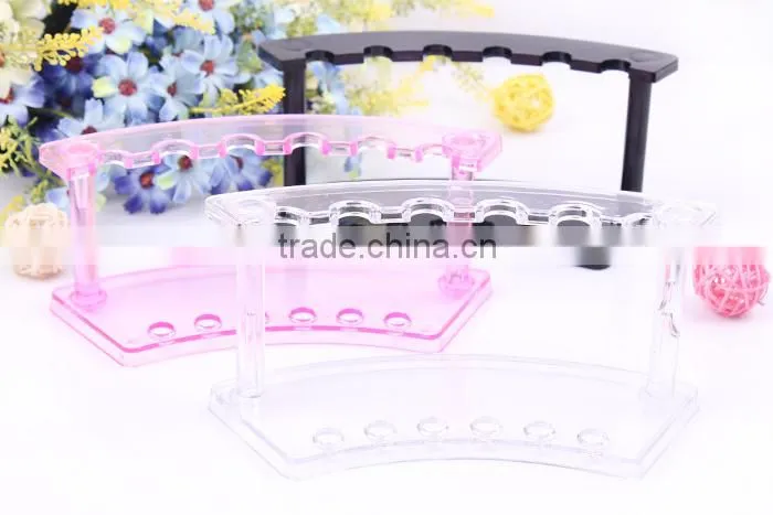 A68 ANPHY 6 pcs Ball Pen Rack Plastic PS Pen Shelf Display Holder
