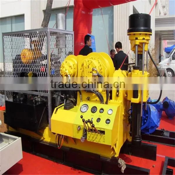 High speed portable XY-3 trailer mount hydraulic drilling rig for sale