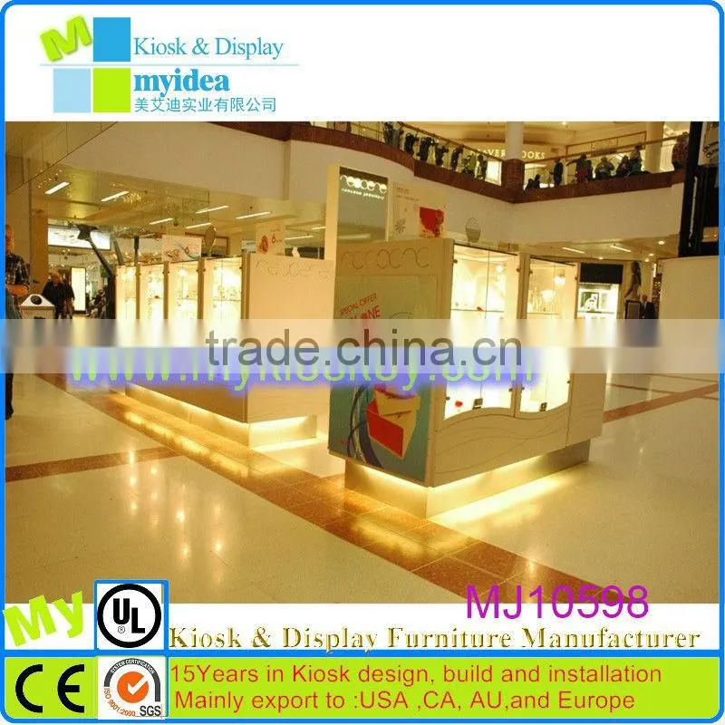 Myidea jewelry and watch mall kiosk combined kiosk for sale