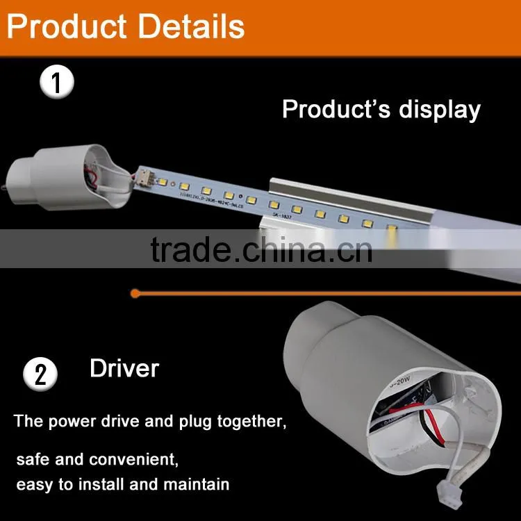 Factory wholesale 2015 flexible led lighting tube