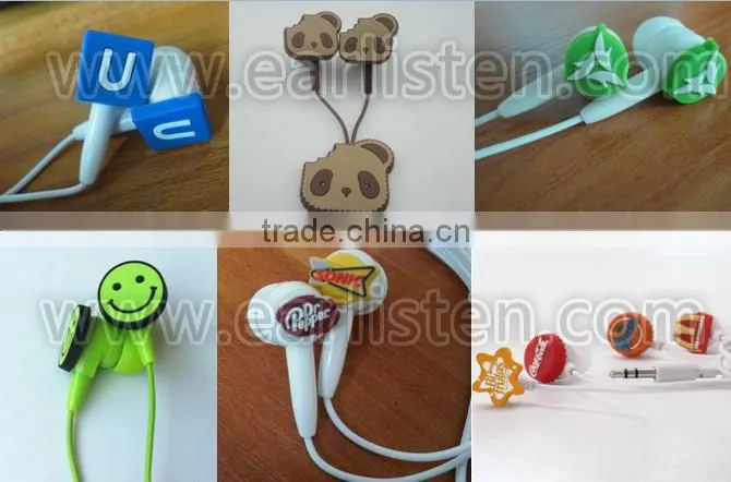 custom molded earbud earphone with molded packing