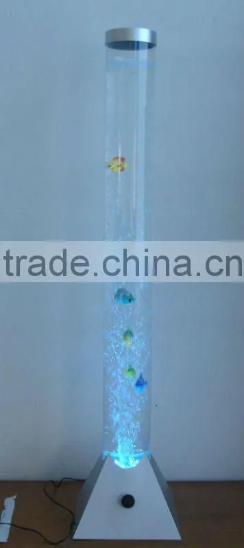 pillars blister light with platic fish