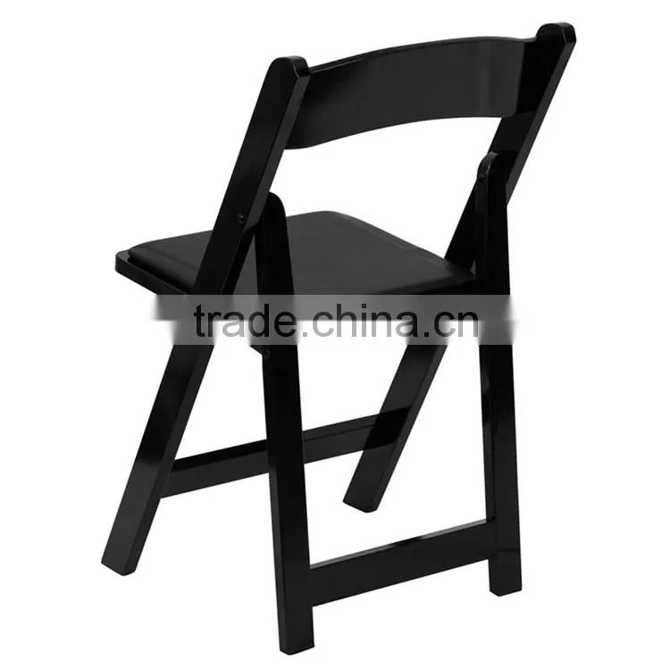 Solid wooden beech wood chair wooden folding chair