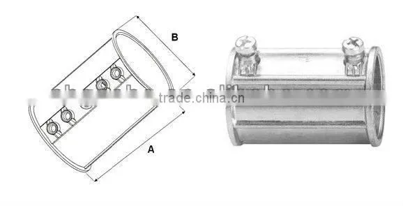 1/2 Inch Emt Set Screw Conduit connector