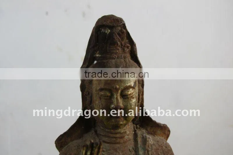 Chinese Hand Carved Wood Kuan-yin