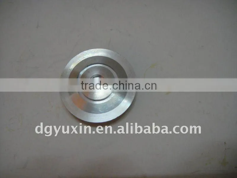 black anodizing turning machining Aluminum mechancial cnc lathe part