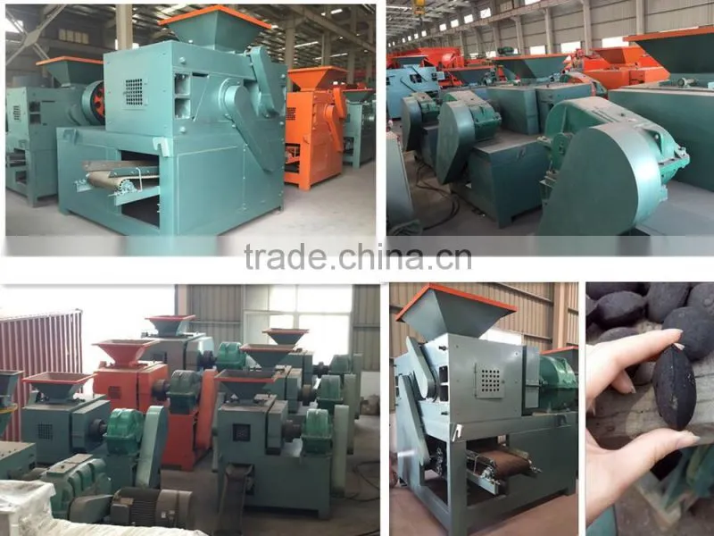 briquette machine type pillow shape charcoal bricket machine