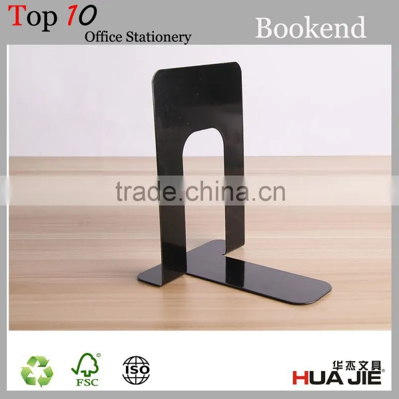 Office desktop storage black creative metal steel Bookend