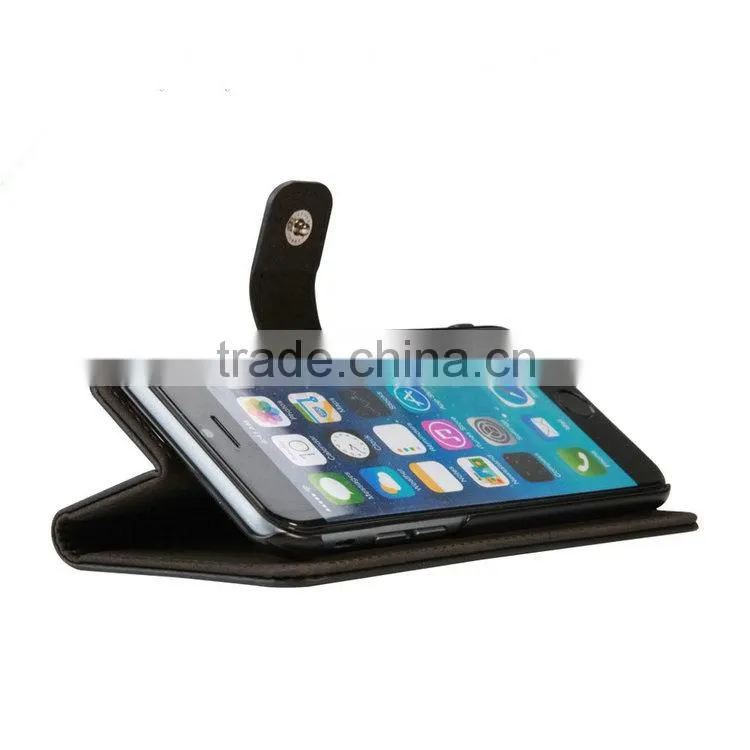 For iPhone 6 Case Cheap Leather Cover Smart phone leather bag for protective function