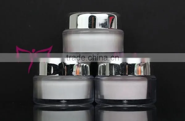 2015 30g nail acrylic polymer powder with clear,white and pink