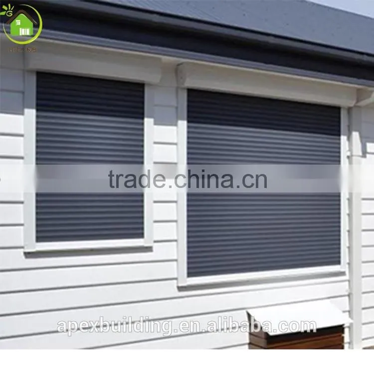 Gray color aluminum window shutter designs