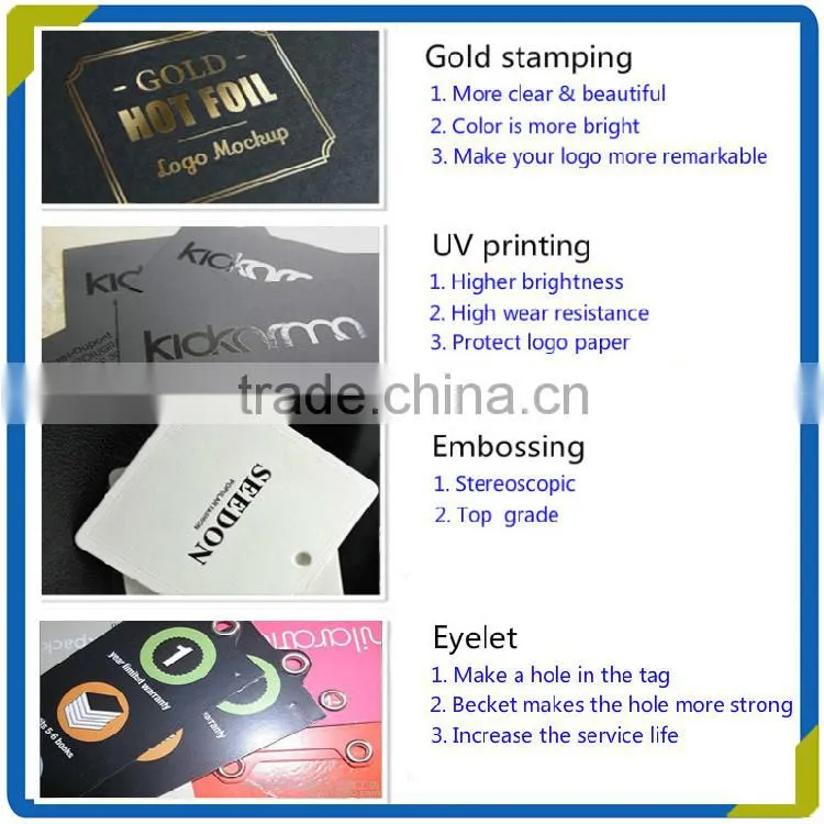 b2b website heavy cardboard paper material cutting templates for clothing price tags