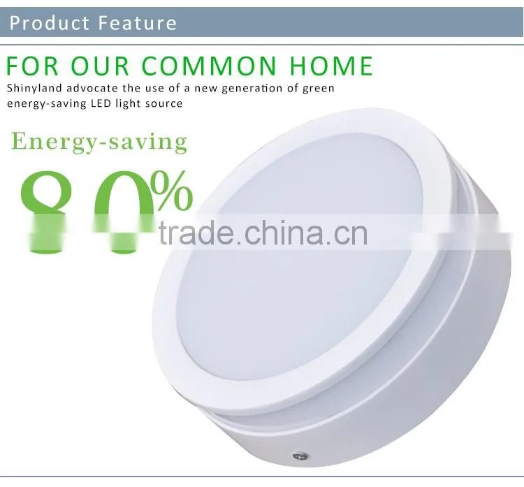 Round / Square 12W 18W 24W Surface LED Ceiling Down Light