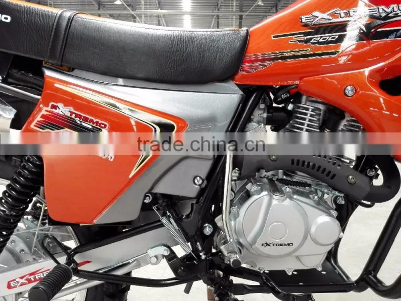 Chongqing loncin engine bike,NEW 2016 orange 200CC dirty bike.150cc off road bike.