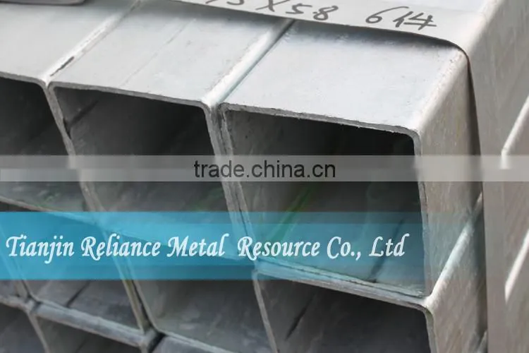 ERW CARBON GALVANIZED SQUARE & RECTANGULAR STEEL PIPE