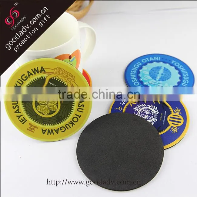 New promotion of eco friendly corporate gifts eva foam cup coaster