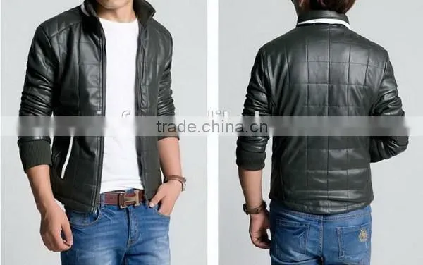 Top quality antique 2015 shiny down jacket men