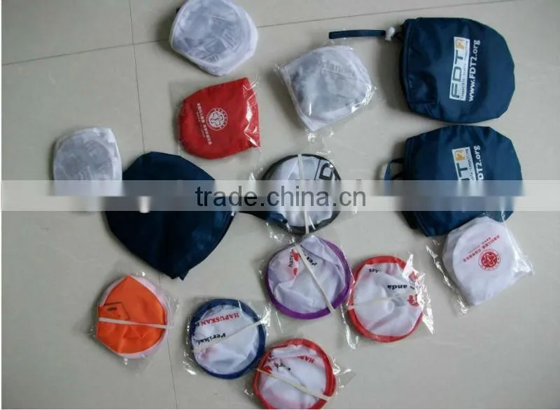 2013 promotion nylon foldable hand fans
