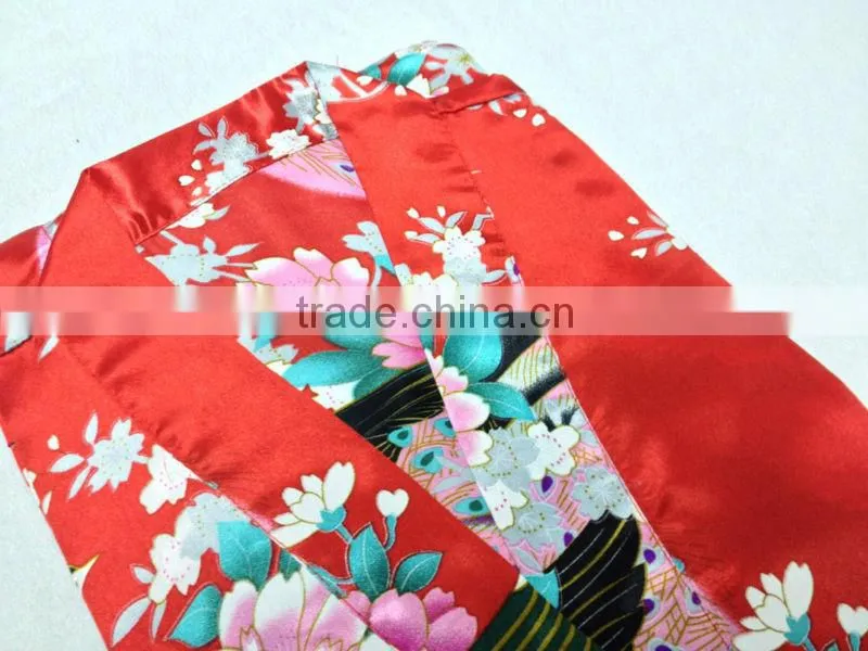 NEW Women Silk Satin Pajama Sleepwear Short Night Gown Robe Lady Dress Colorful