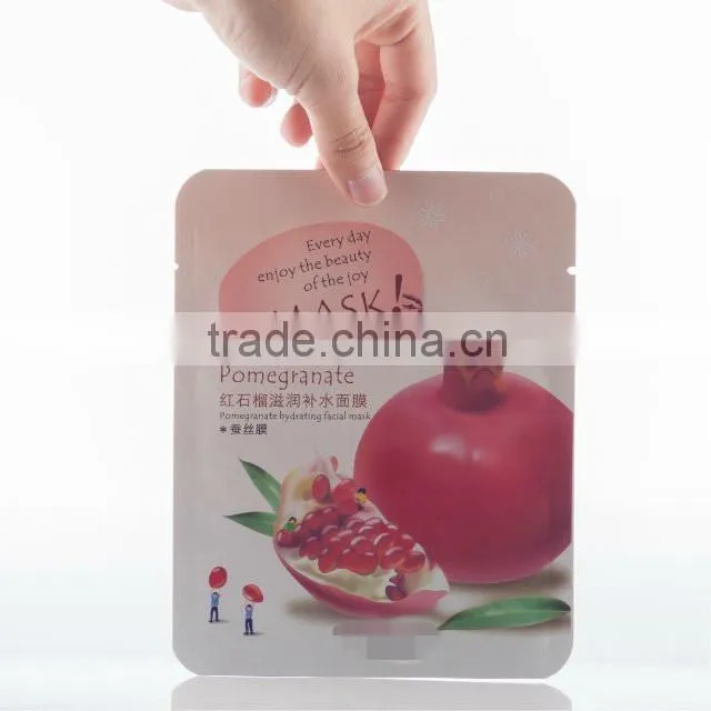 OEM silk facial mask,fresh olive essence moisturizing facial mask anti-wrinkle anti age Facial mask