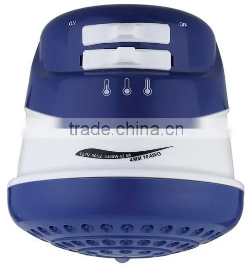 Bathroom electric tankless instant water heater shower head