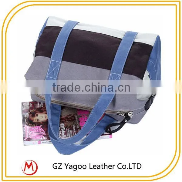 women and man 's canvas travel handbags