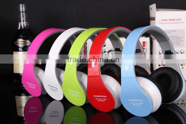 Fashion Stereo Handfree Wireless Bluetooth Headset with Mic for woman
