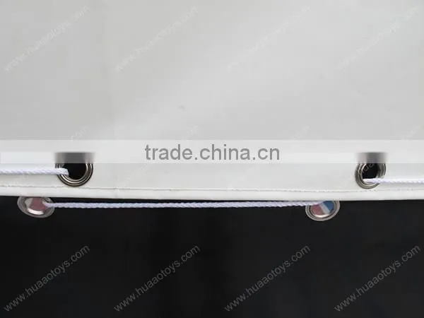 Commercial inflatable projection screen